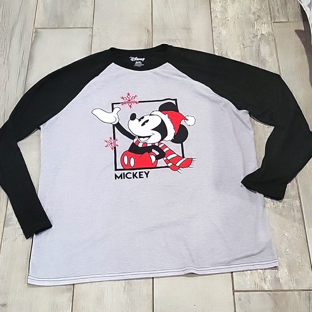 Disney baseball  t shirt blac/gray size Xlarge#13